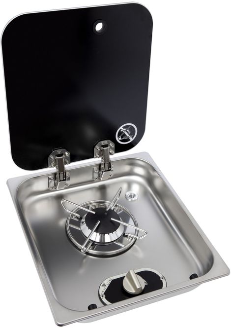 Hovedbilde Stainless Steel Hob 1 gasskoketopp