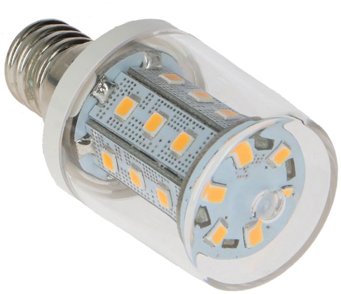 Hovedbilde LED pære E14 10-36VDC 2,6/35 W