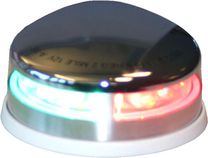 Hovedbilde Bauglanterne LED, bicolor, syrefast