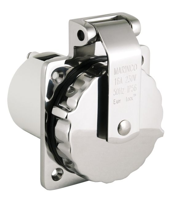 Hovedbilde Marinco Landstrøminntak NEMA 316  16A/230V