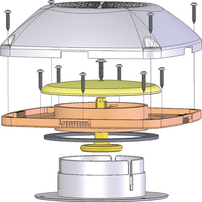 Hovedbilde Ventilator, firkantet