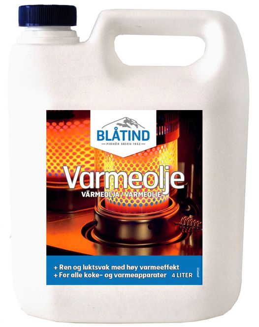 Hovedbilde Blåtind Varmeolje 4 l