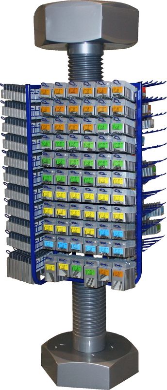 Skruesystem A4 316 Blister komplett m/stativ