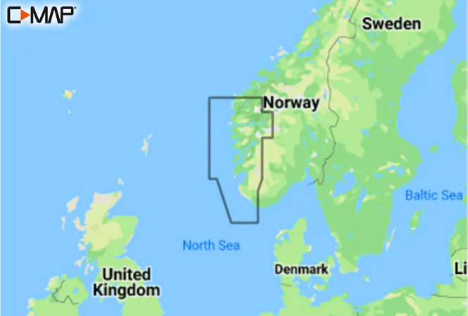 Hovedbilde C-Map Discover Farsund til Måløy