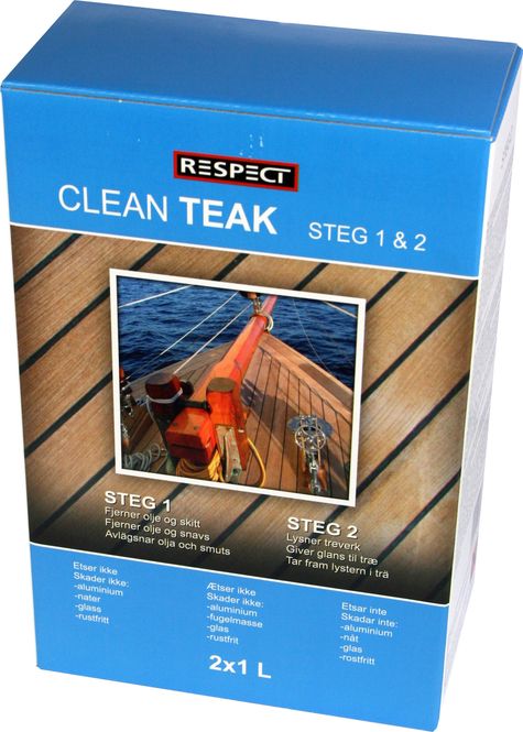 Hovedbilde Respect Clean Teak 2 x 1 l