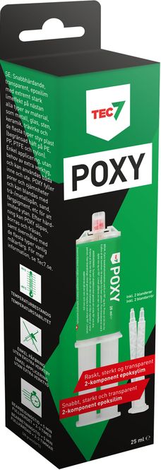 Hovedbilde Tec7 Poxy lim 25 ml