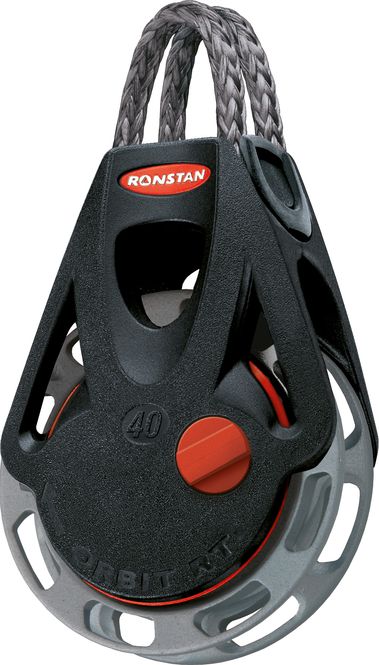 Hovedbilde Ronstan Orbit 40 tikkeblokk man. enkel, RF46102