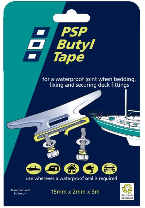 Hovedbilde PSP Butyl Tape 15 mm x 3 m grå