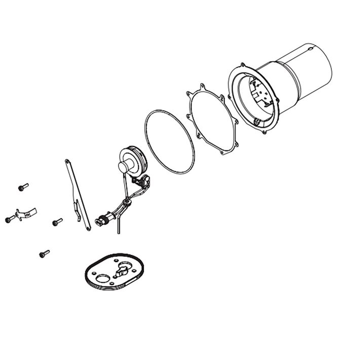 Hovedbilde Webasto Air Top Evo 40/55 Servicekit brenner 24V ...