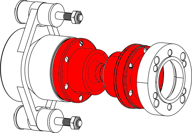 Hovedbilde Drivaksel HD 105 Skibladner