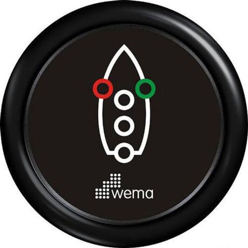 Wema Lanternekontroll, sort/hvit