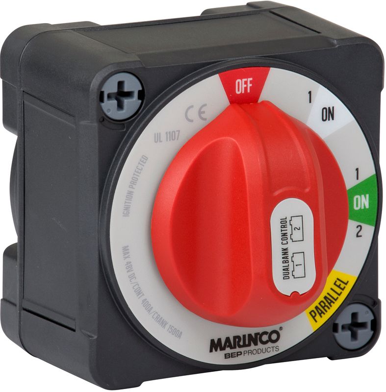BEP Batterivelger Pro Installer Dual bank