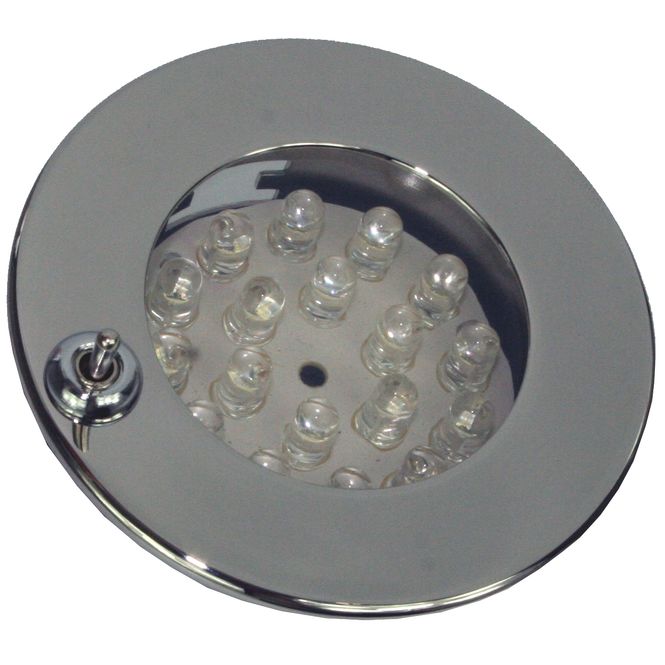 Hovedbilde Downlight, LED m/bryter krom