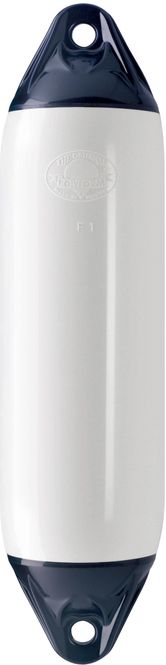 Hovedbilde Polyform Fender F-serie hvit m/blå ender