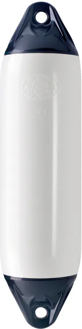 Hovedbilde Polyform Fender F-serie hvit m/blå ender