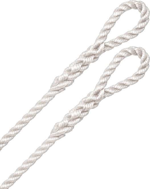 Hovedbilde Robline 3-slått fenderline 2-pk hvit