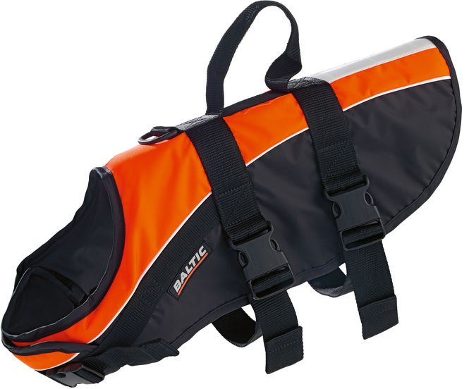 Hovedbilde Baltic Mascot hundevest oransje/svart