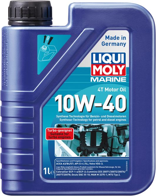Hovedbilde Liqui Moly Marine 4T Motorolje 10W-40