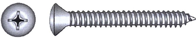 Hovedbilde Plateskrue A4 DIN 7983