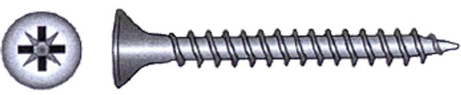 Hovedbilde Sponplateskrue A4 DIN 1005